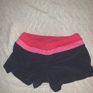 Lululemon Run: Speedy Colorblock Running shorts